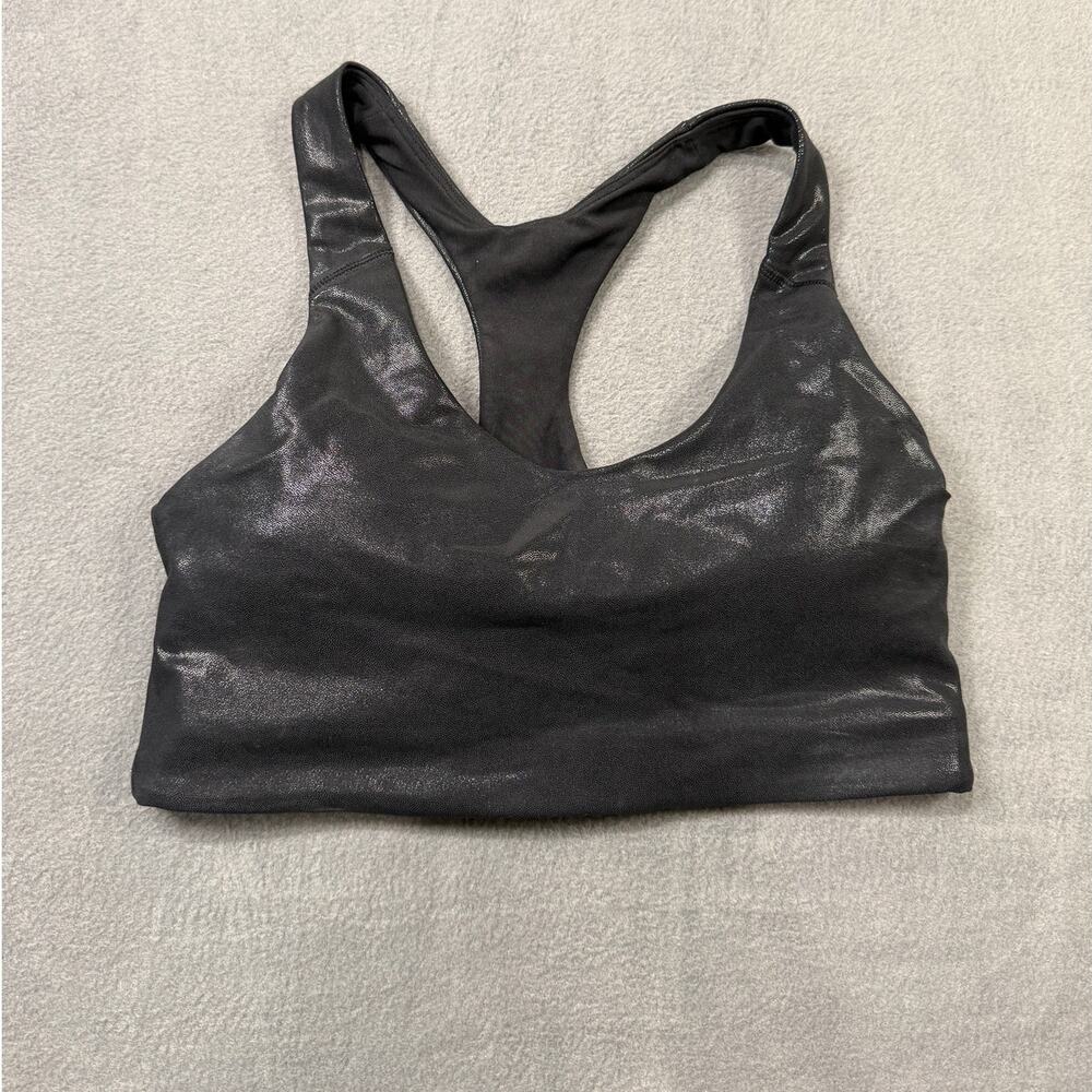 Old Navy Active Powersoft Sports Bra Shiny Sparkle Size‎ Women’s Medium